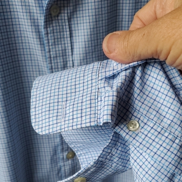 Vineyard Vines Blue MURRAY Casual Button Down Shirt - Picture 9 of 11